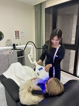 ホワイトニングショップ 本厚木店/【照射中】セルフホワイトニング