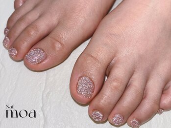 モア(moa)/フラッシュ フットケア ネイル