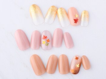 ダッシングディバ 名古屋ユニモール店(DASHING DIVA)/紅葉（もみじ）ネイル