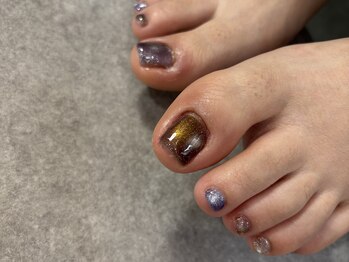 kaede担当　フット　デザイン