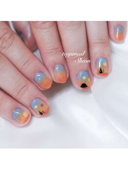 たゆ ネイル(たゆnail)/パラジェルお持ち込みネイル