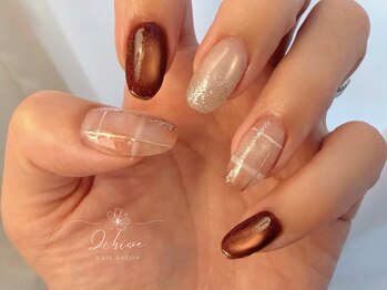 イチソエ ネイルサロン(Ichisoe NAIL SALON)の写真/【150種類以上の豊富なカラーから選べる♪】シンプル～手描きデザインまで◎Ichisoe NAIL SALONへお任せ☆