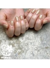 サロンモワ(salon mowa)/☆シアーベージュネイル☆