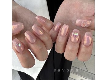 ロミー(Rommy)/ピンクオーロラネイル