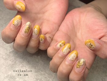 レアム(re-am)/定額ネイル/ニュアンスネイル