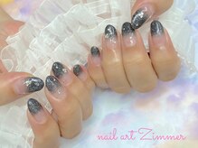 ネイルアート ジマー/クリアニュアンス/韓国ネイル