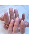 【SHEER PINK × RIBBON】