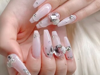 シーアンドビーネイル(C&B Nail)/ピンクネイル