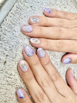 ニキ ヘアー ネイル(niki hair nail)/あじさいネイル