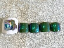 レイネイル 岐阜茜部店(RAY NAIL)/モヤモヤニュアンスフット