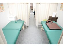 ビオス/施術室は半個室状態