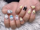 ちいかわネイル(3D別途)