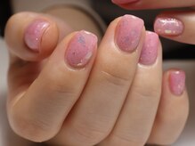 クロ(KURO)/キラピンク/柳津ネイルサロン