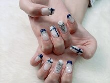 ティアラネイル(TIARA NAIL)/ジェルアートつけ放題¥9000