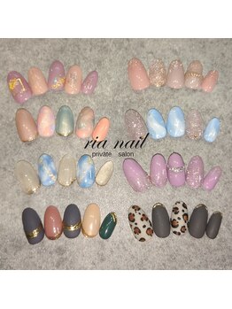 リアネイル(ria nail)/定額ネイル【art　trendコース】