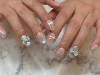 アインネイル(Aing nail)/リボンパーツネイル