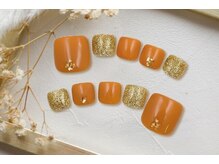 FASTNAIL松戸駅西口店【パラジェル/ジェルネイル専門/定額/マグネット/フットネイル】/ハロウィン 【11942】