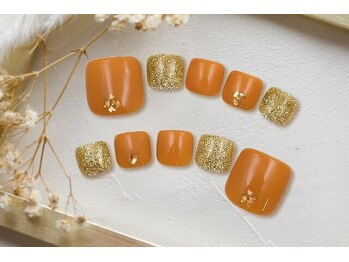 FASTNAIL松戸駅西口店【パラジェル/ジェルネイル専門/定額/マグネット/フットネイル】/ハロウィン 【11942】