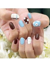 プルミエ ネイル(Premier Nail)/お持込み☆お花チェック