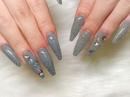 グレー★フラッシュ×オンラメ