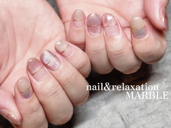 ネイルアンドリラクゼーション マーブル(MARBLE)/マグネット・ミラー（定額）