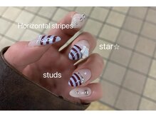 アングゥ イオンモール仙台上杉(ungu)/スタッズ&ボーダーネイル！！
