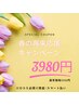 最安値!リピーター様☆春の再来応援 3980円