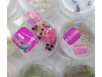 透け感で可愛く