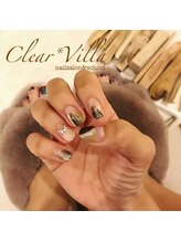 ネイルサロンクリアヴィラ(nail salon clear villa)/ブラウンニュアンス