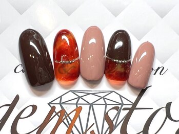 ジェムストーン(gemstone)/2023秋ネイルBコース