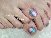 ヴィーヴル(vivre.)/手書き/チェック/マグネット