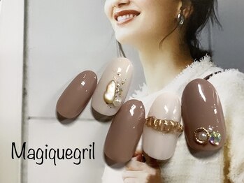 マジックガール 津田沼店(MagiqueGirl)/【粘土ネイル】