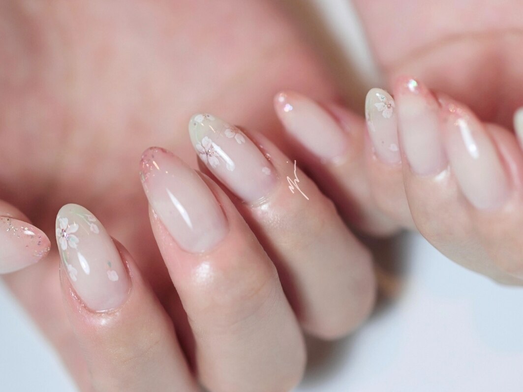 2026年春トレンド】ニュアンス ガーリーのネイルデザイン集｜人気順