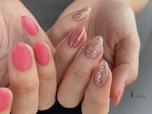 アイネイルズ 吉祥寺店(I nails)/派手モードネオンピンク