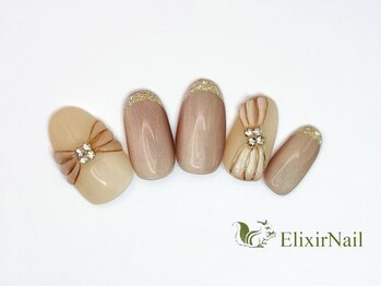 エリクサーネイル 五反田(Elixir Nail)/定額b カジュアル/クーポン使用