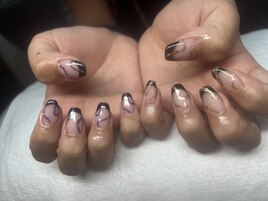 イヴ指名ハロウィンネイル