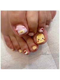 ぷっくりネイル【フット】