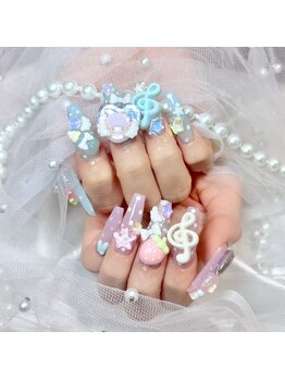 ミオ(mio)/キャラクターネイル