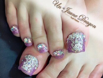 アン ジョーヌドラゴ/ゴテゴテ☆フットネイル