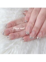 ティアラネイル 宇都宮/ガラスフレンチ