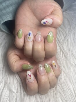 インプレス 鶴見店(Impress)/チューリップネイル