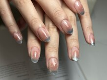 サロンドファン(salon de Fan)/マグネットネイル×チークネイル