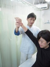 新整体館/肩回しの可動域調整