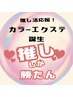 推し活応援！推しカラーエクステ【Cカール限定！9mm~12mm 60本¥4000】