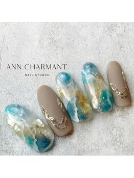 アンシャルマンネイルスタジオ(Ann charmant nail studio)/セレクトアートコース¥6,800~
