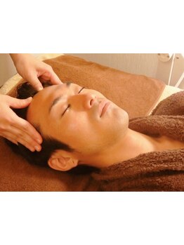 ヘッドスパで癒されたい