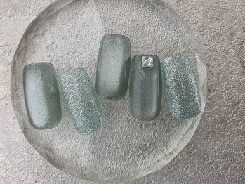 エムケーネイル(M&K NAIL)/マグネット×フラッシュ