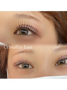 クリスタランイースト(Cristallin East)の写真/【ラッシュリフト☆まつ毛パーマ】綺麗な自まつ毛をしっかりキープ！メイクの時短にも◎