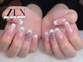 ゼン ネイル デザイン 池袋(ZEN NAIL DESIGN)/長さだしやり放題×つけ放題