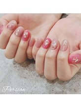 ペルシャ(Persian)/卒業式ネイル